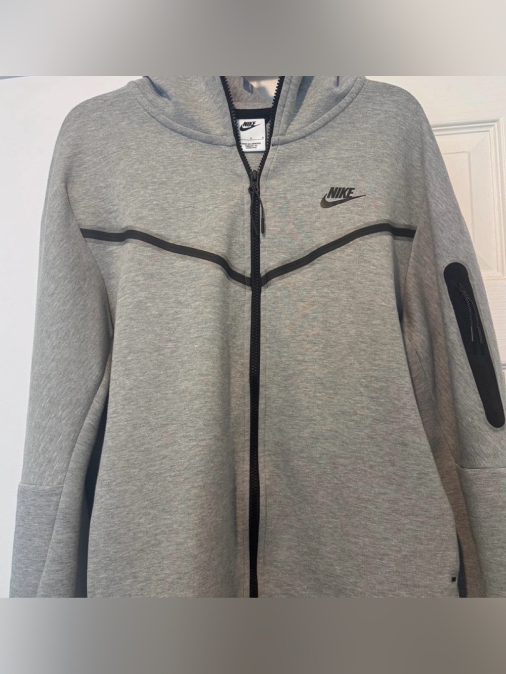 Men’s Nike Tech Fleece Full Zip Hoodie - Size